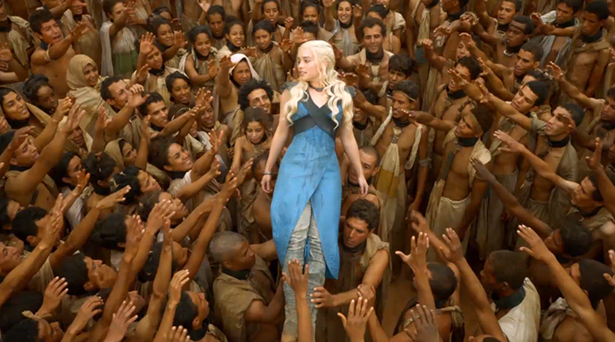 Daenerys Targaryen Freeing up Slaves